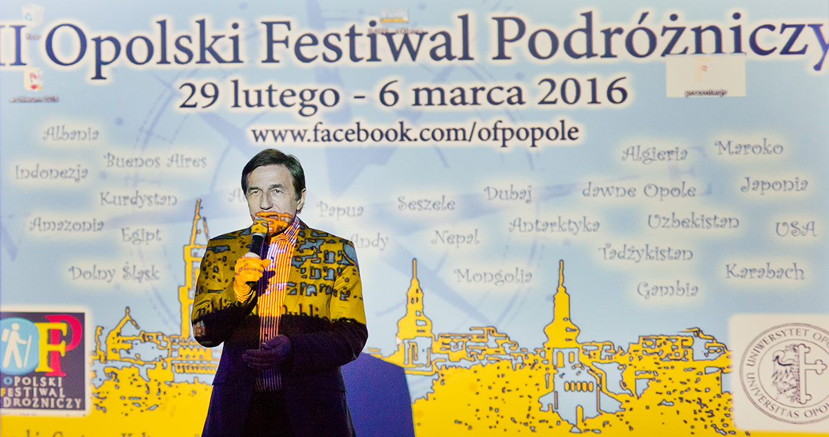 Opolski Festiwal Podróżniczy rozpoczęcie festiwalu